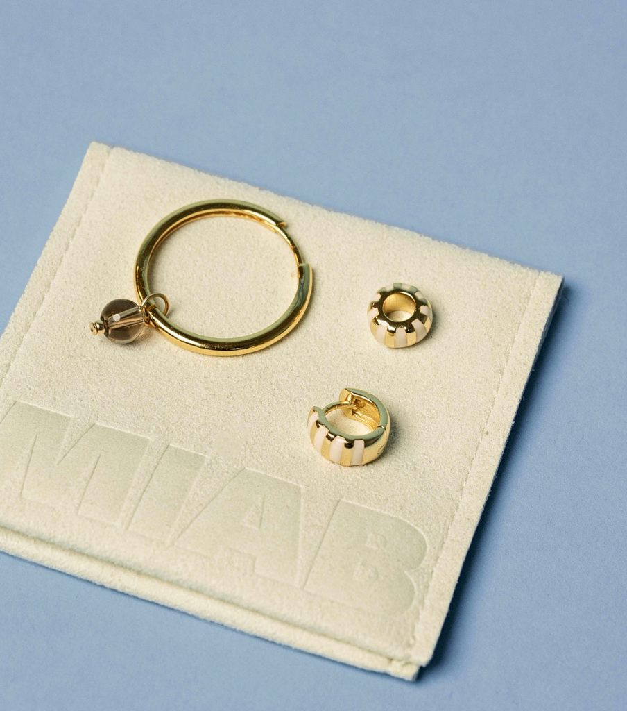 Oorbellen - shell click