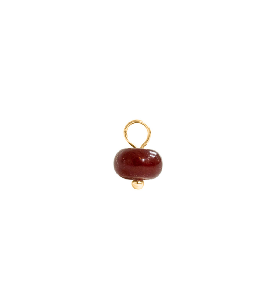 Deep red charm