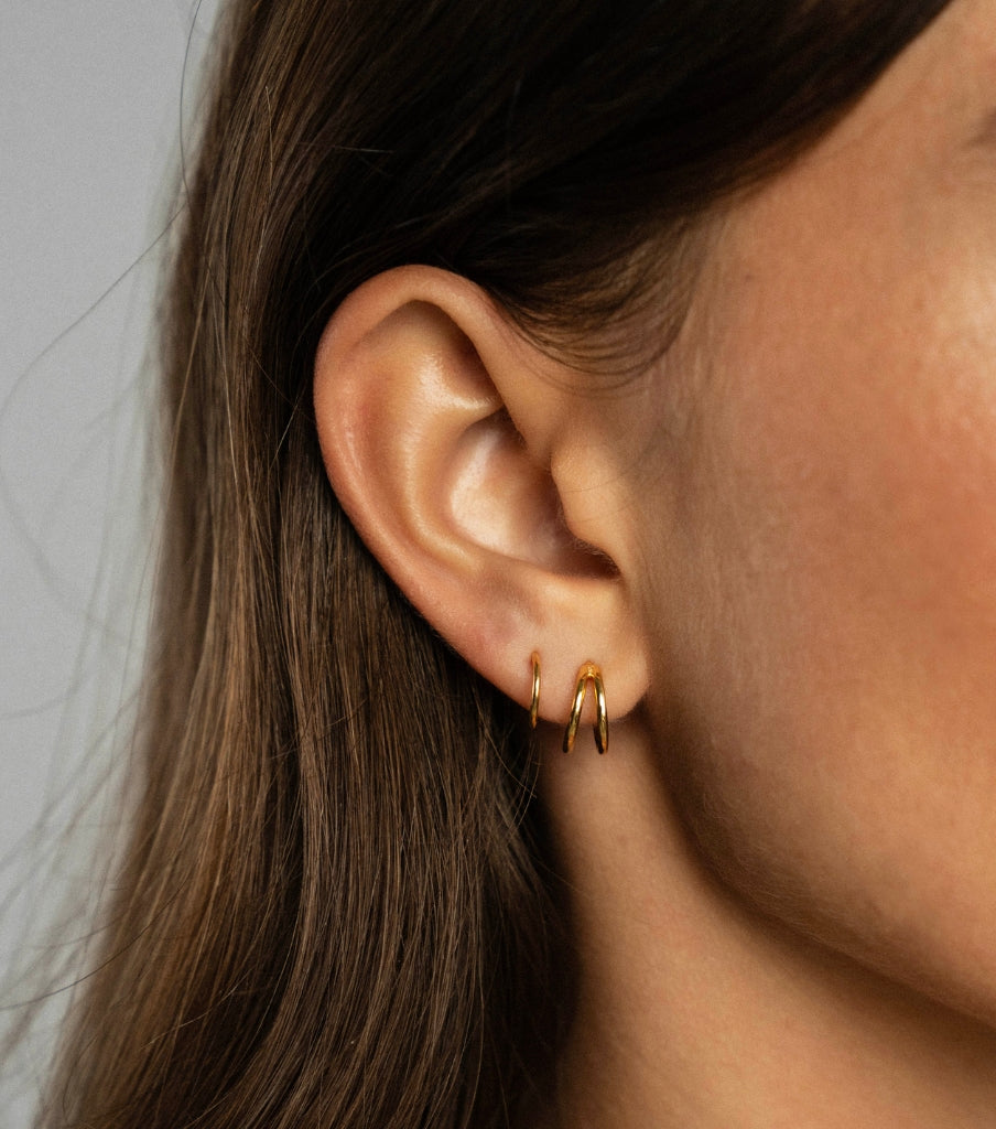 Earrings - trio twister