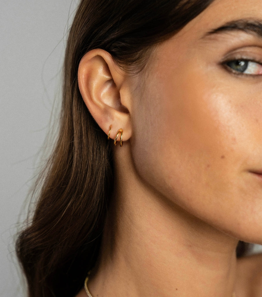 Earrings - trio twister
