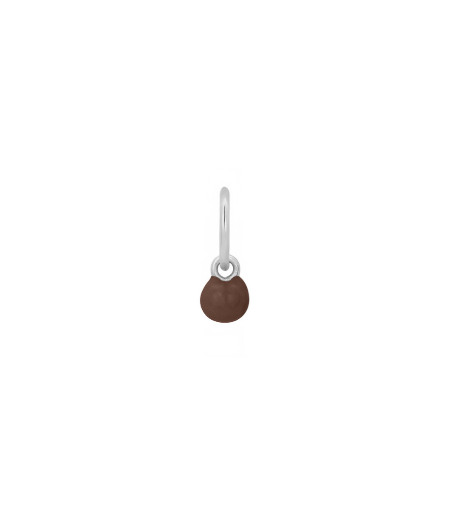 Chocolate dot charm
