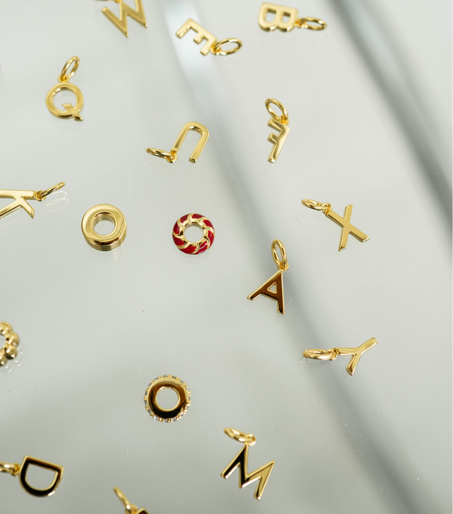 Alphabet charms A-Z