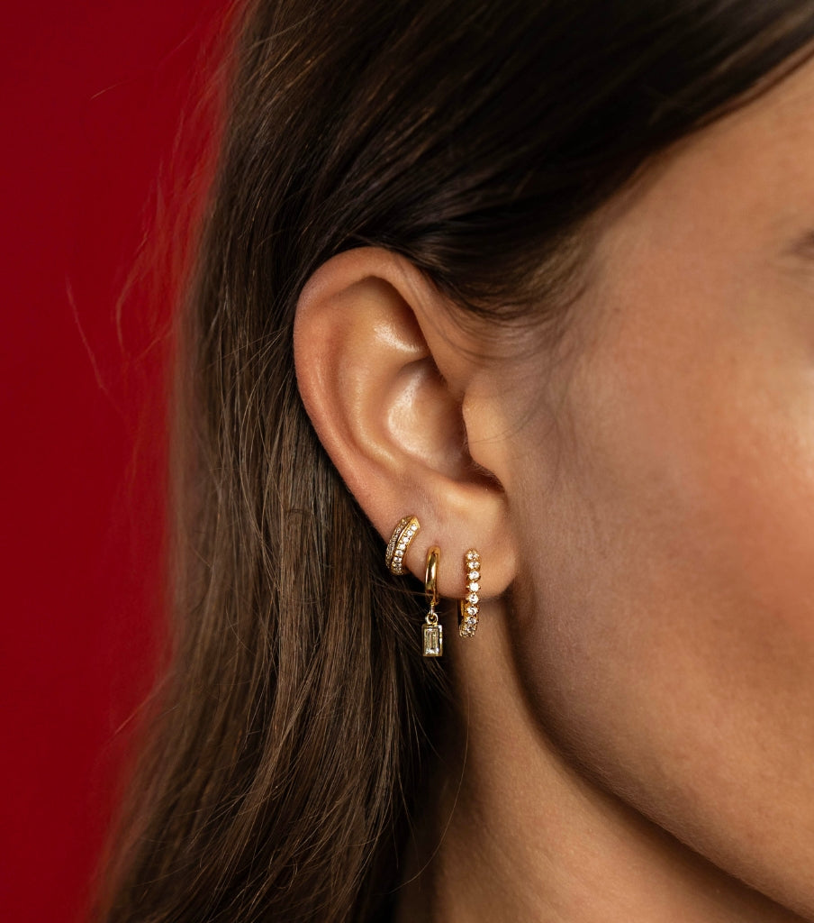 Earrings - shimmer click