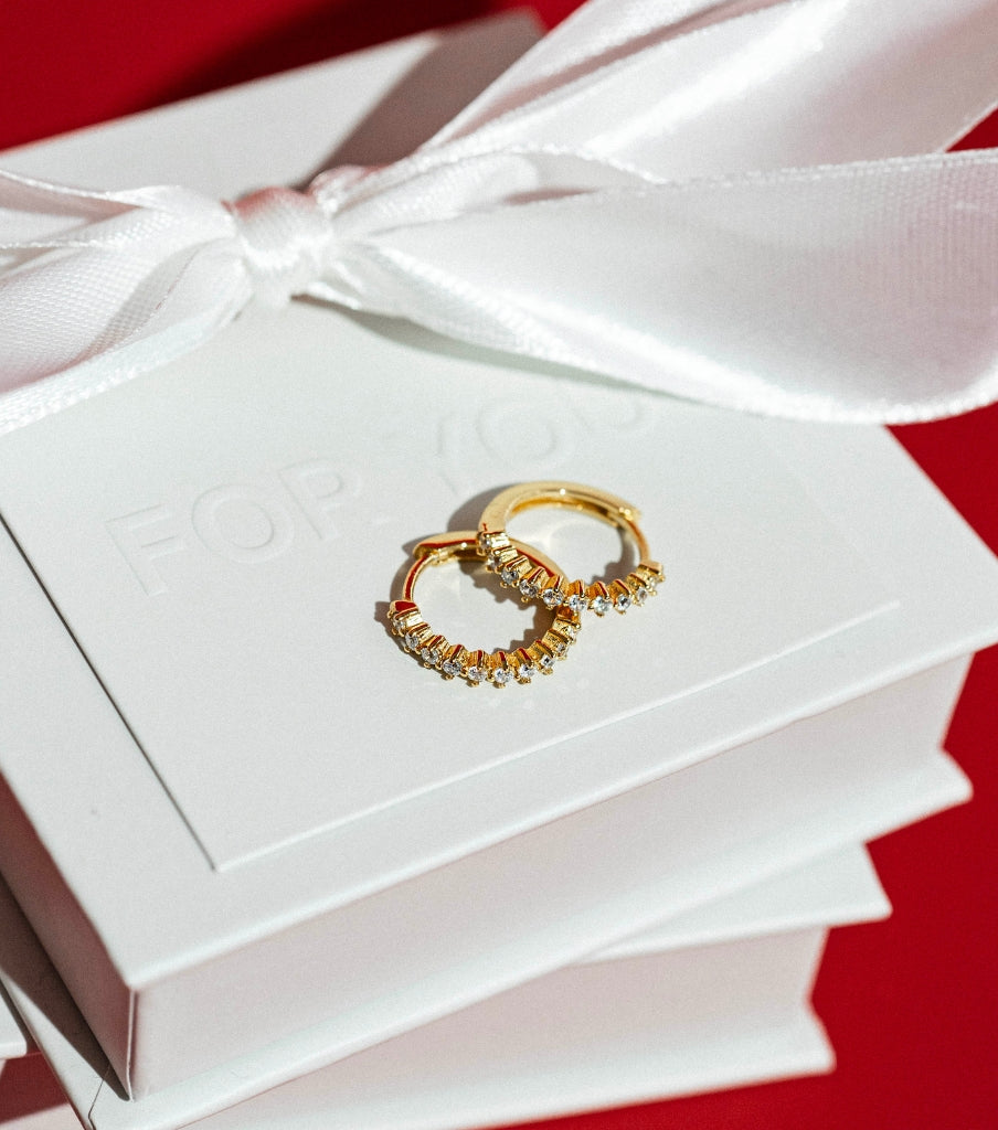 Earrings - shimmer click