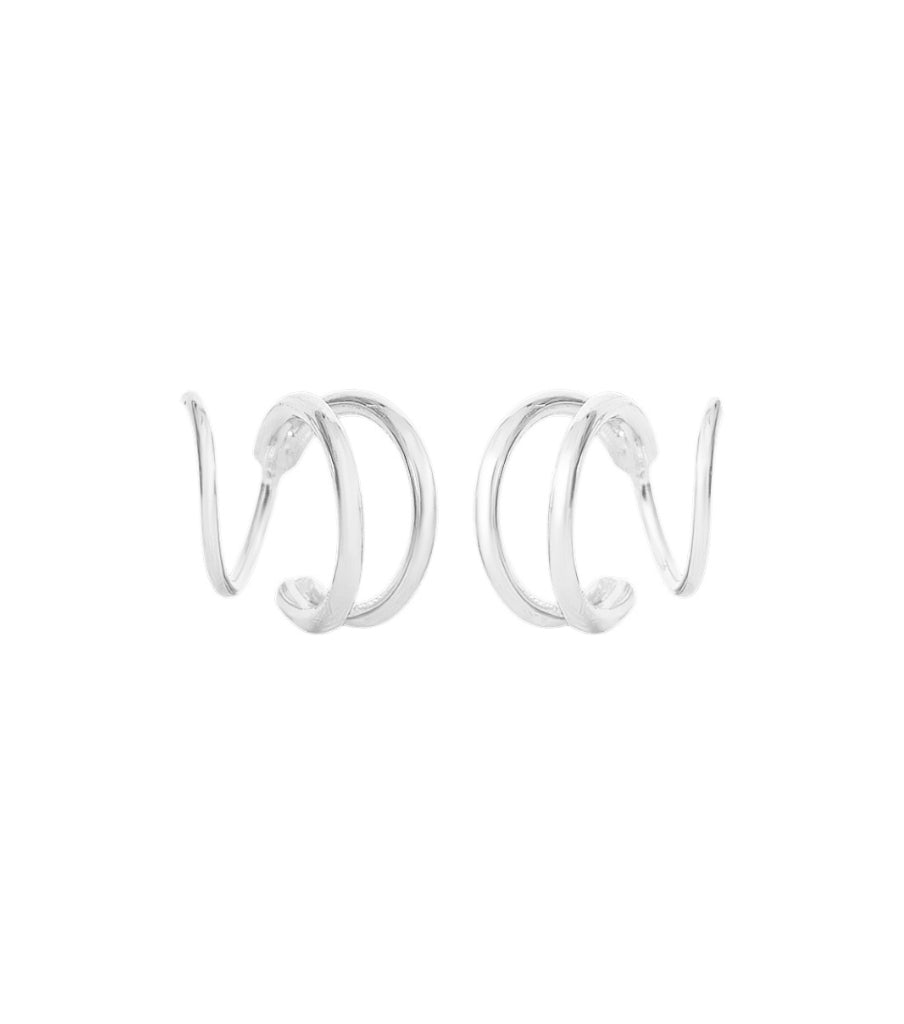 Earrings - trio twister
