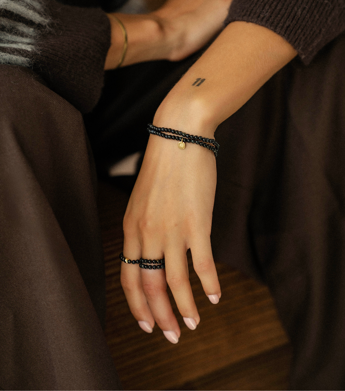 Armband - golden blue tiger eye