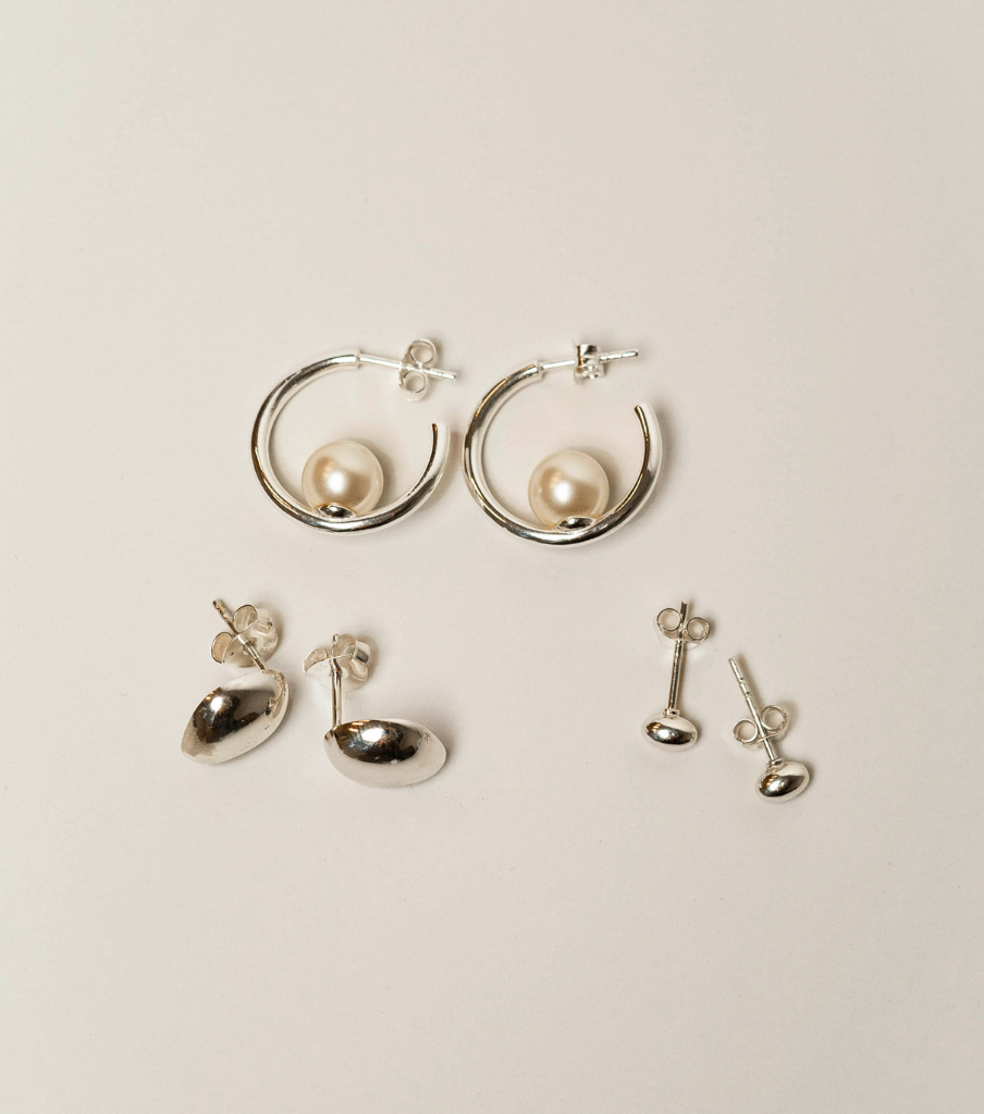 Oorbellen - gentle dome