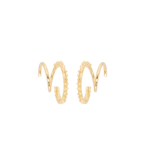 Oorbellen bubbly twister - MIAB Jewels