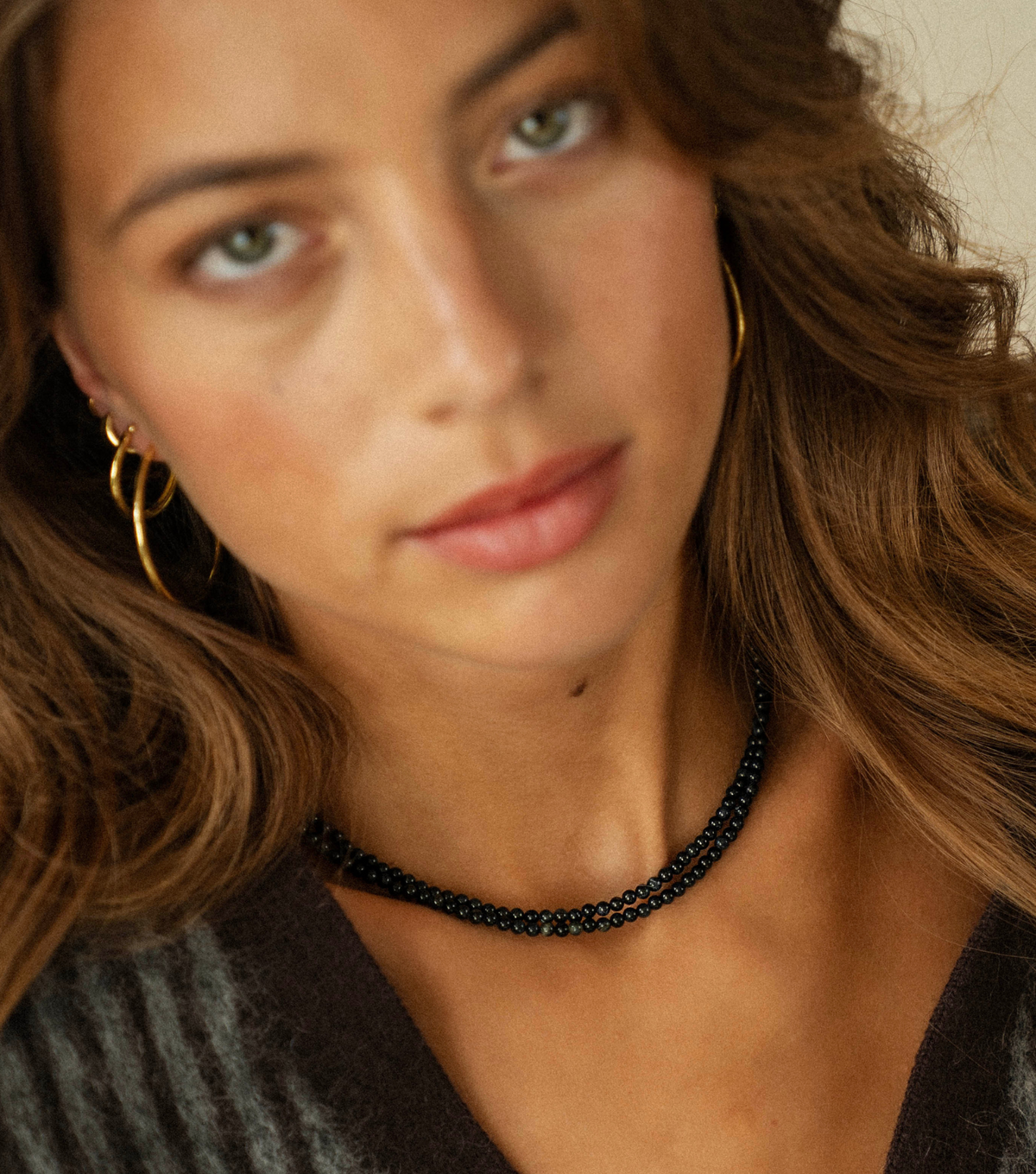 Ketting - golden blue tiger eye