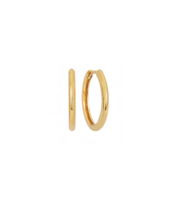 Earrings - basic round M
