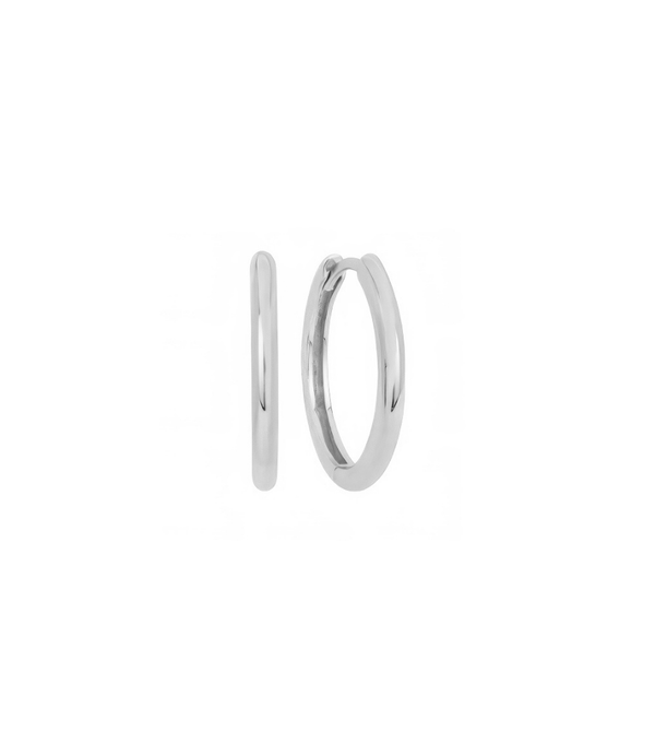 Earrings - basic round M