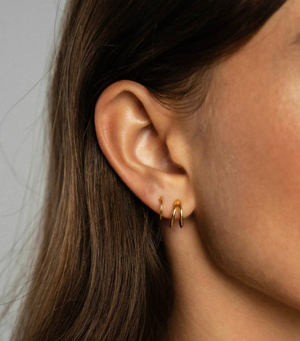 Earrings - trio twister