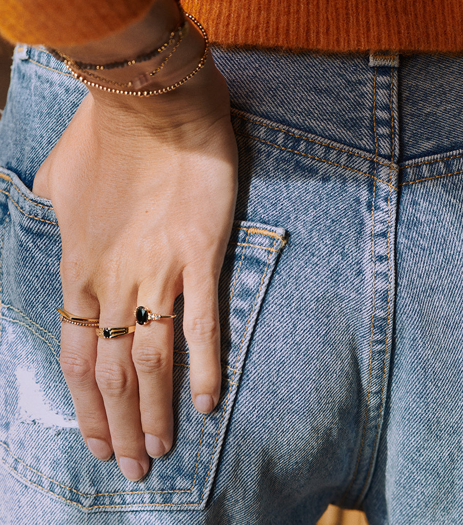 Ring 14k - golden heritage