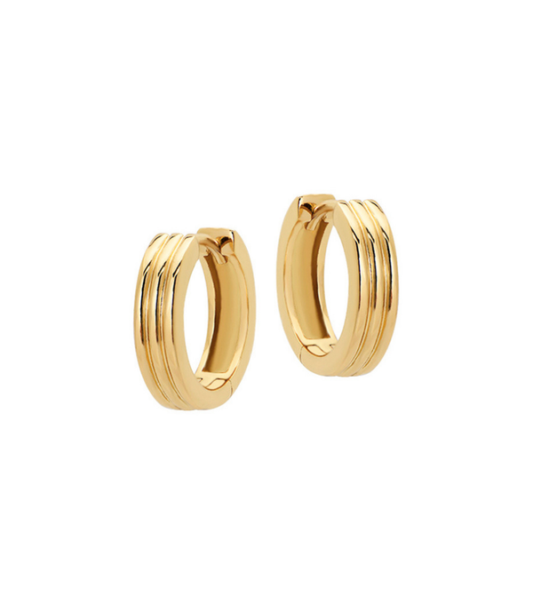 Earrings - sleek line click
