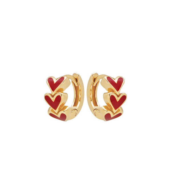 Oorbellen - hearts click