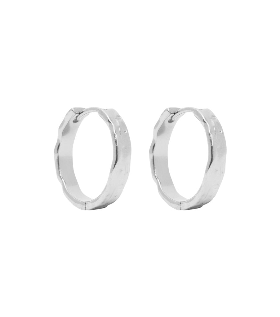 Earrings - ruffle click