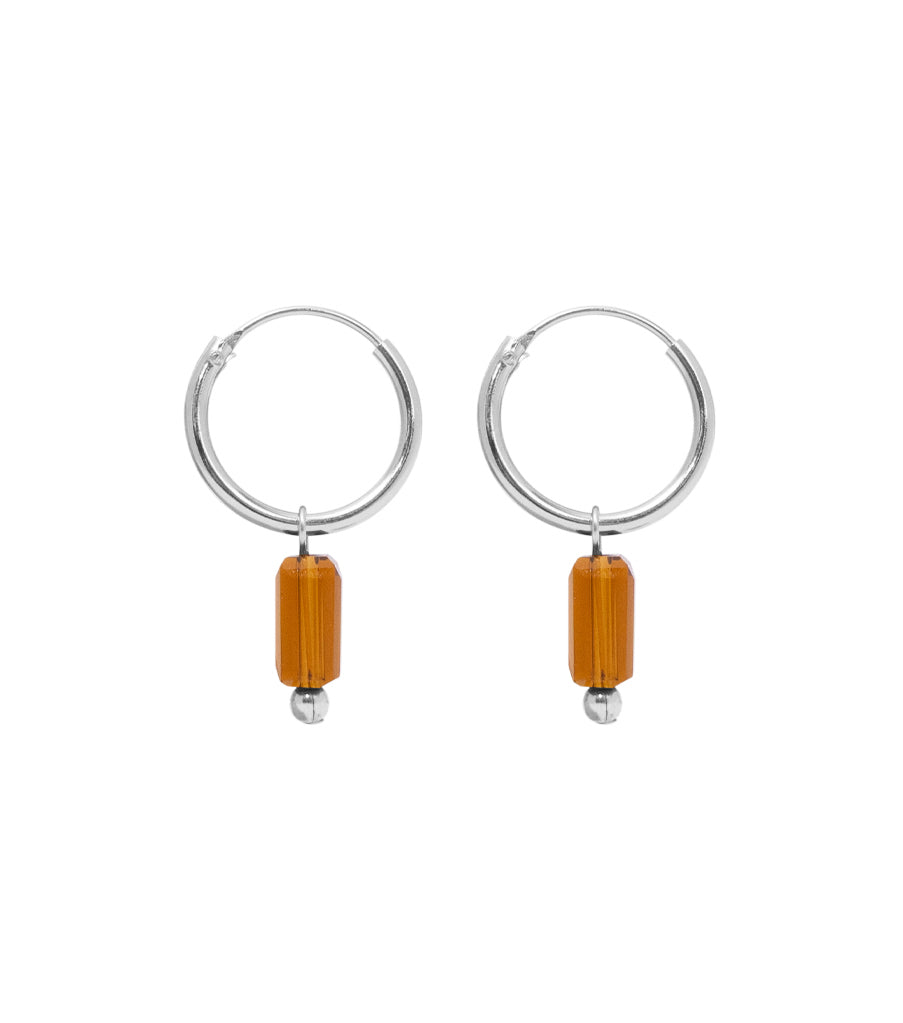 Earrings - rounds muse tube