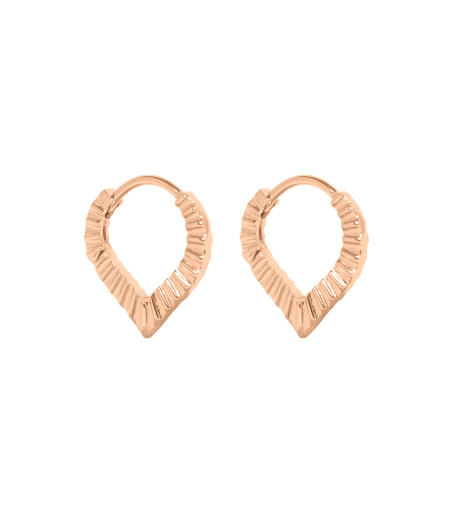 Earrings - pointy click