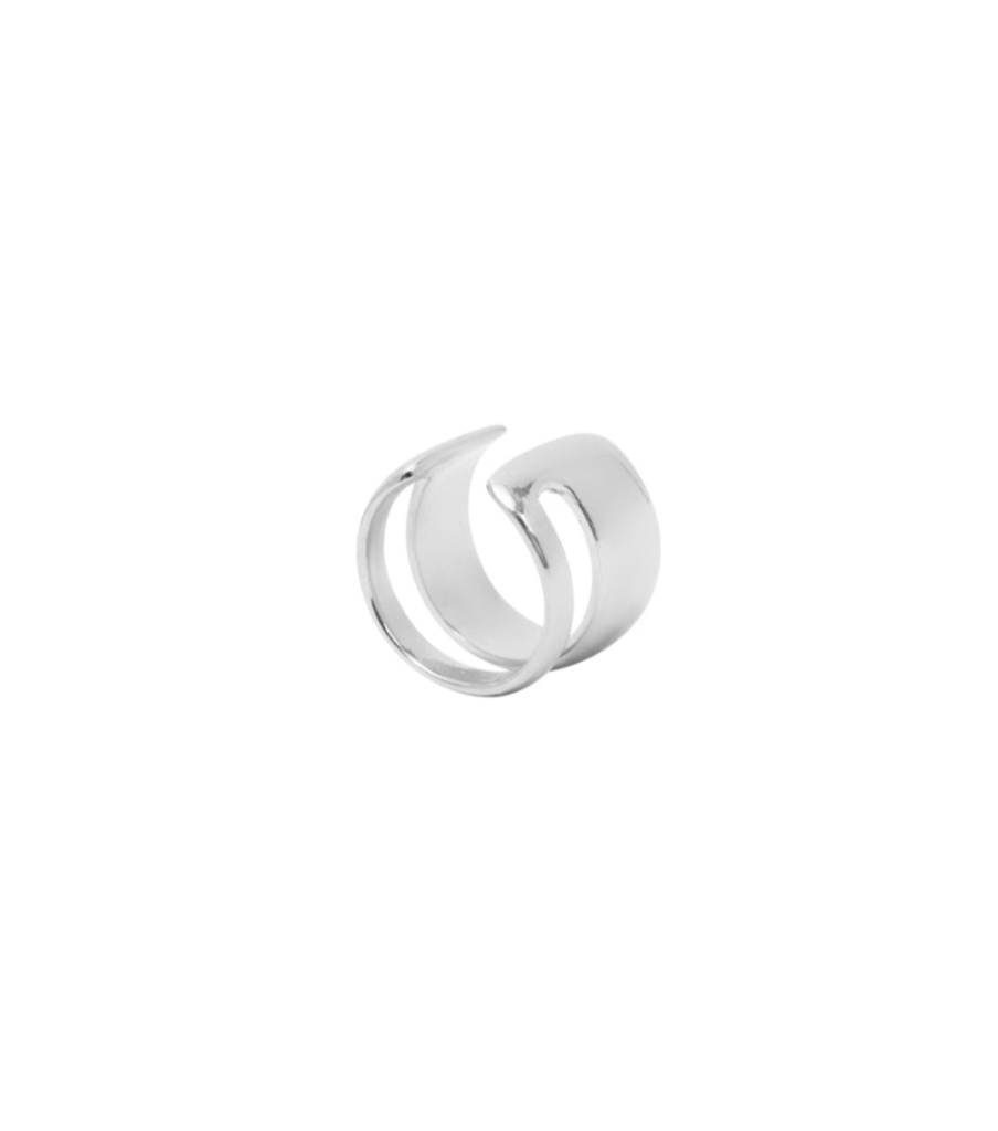Oorbel - dubble cuff - per stuk