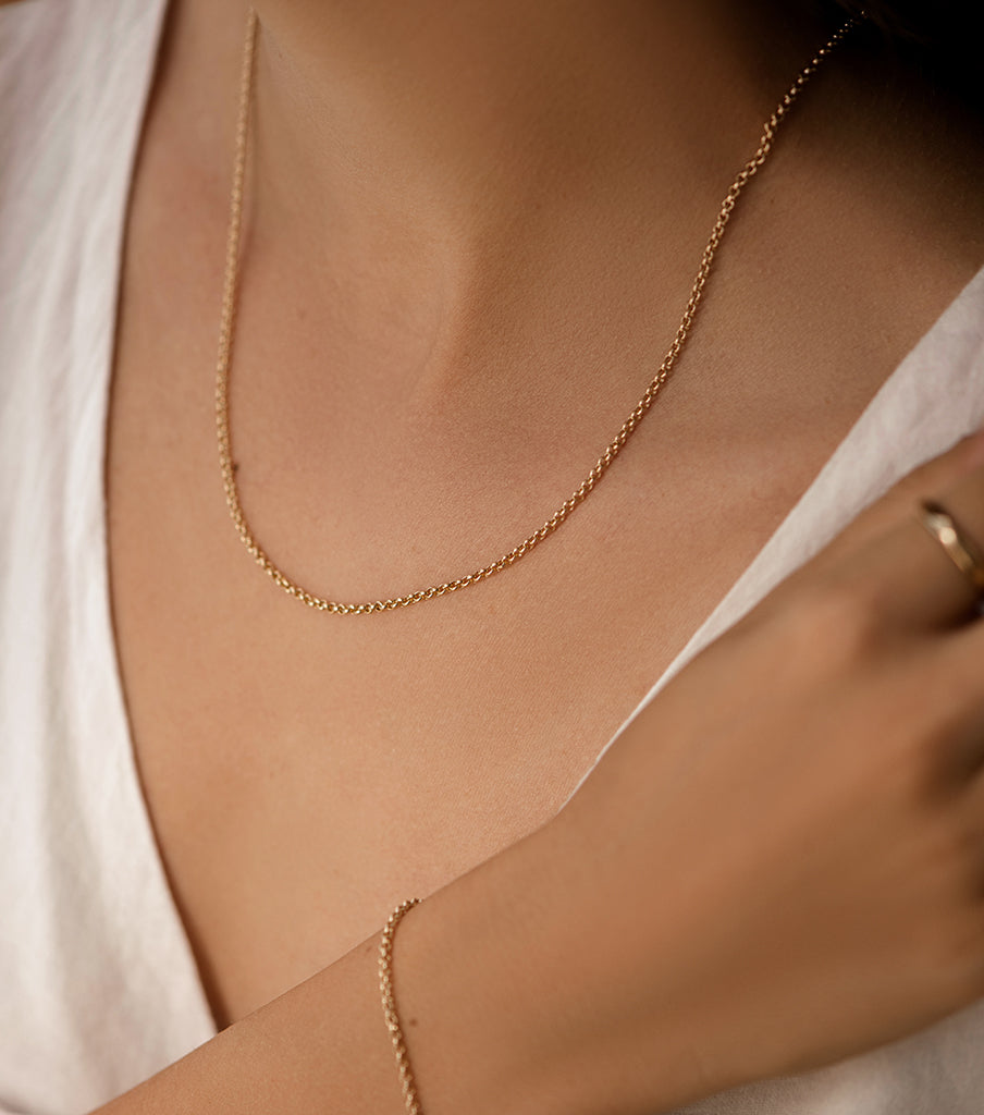 Ketting - rolo chain - excl. bedel