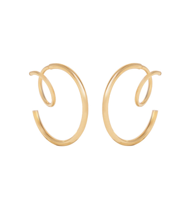 Earrings The big twister