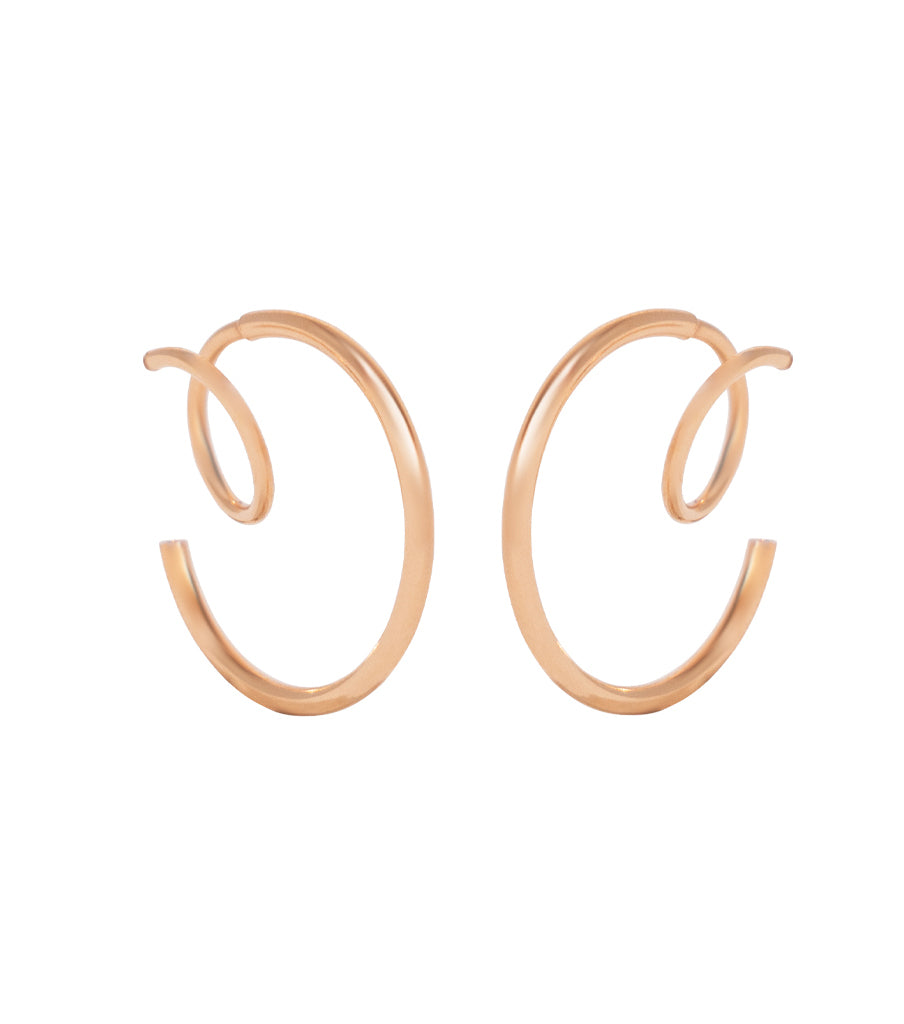 Earrings The big twister