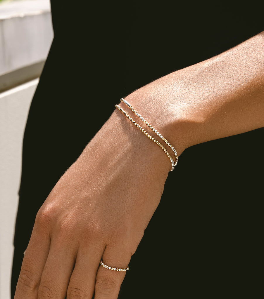 Armband - gold x silver
