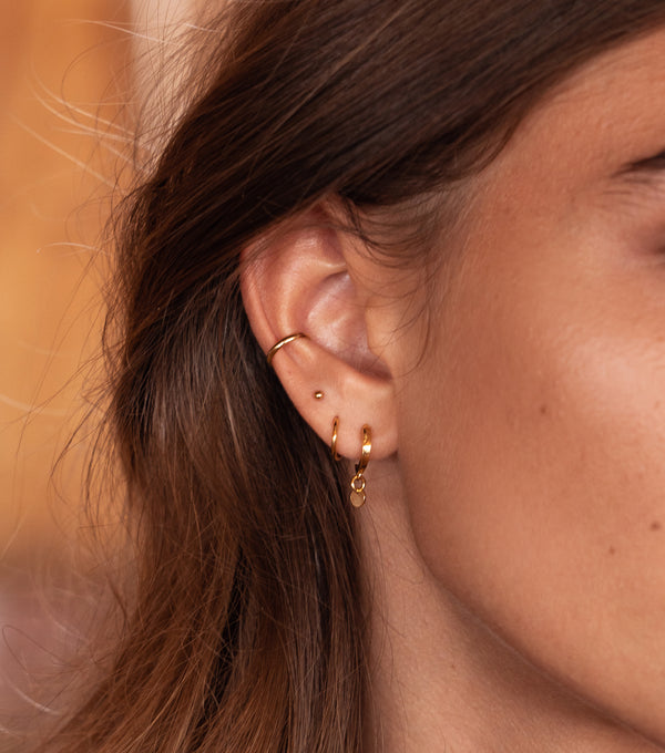 Twister swing earrings